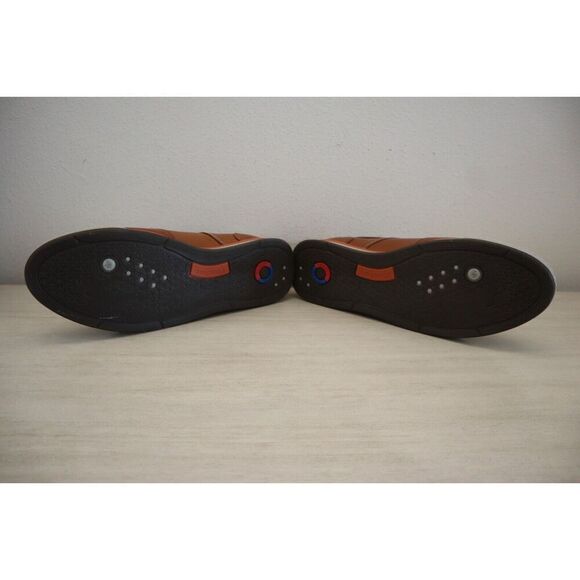 Fluchos 39025 Men's Sz 42 US 9 Cognac Brown Leather ETNA F0148 Sporty Shoes - Picture 11 of 12